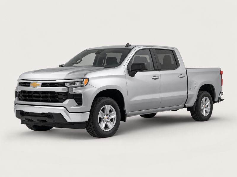 2024 Chevrolet Silverado 1500, studio illustration