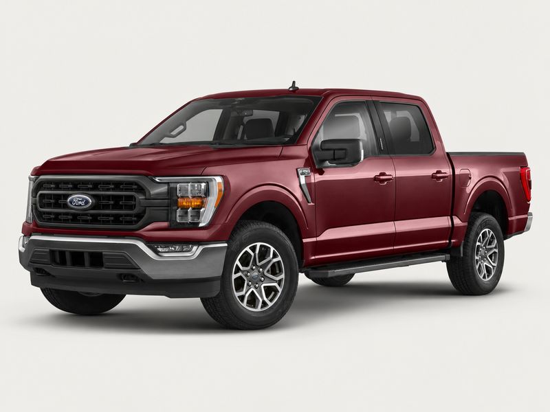 2023 Ford F-150, studio illustration